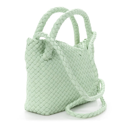Bottega Veneta Calfskin Intreccio Mini Tosca Sage 3 of 10