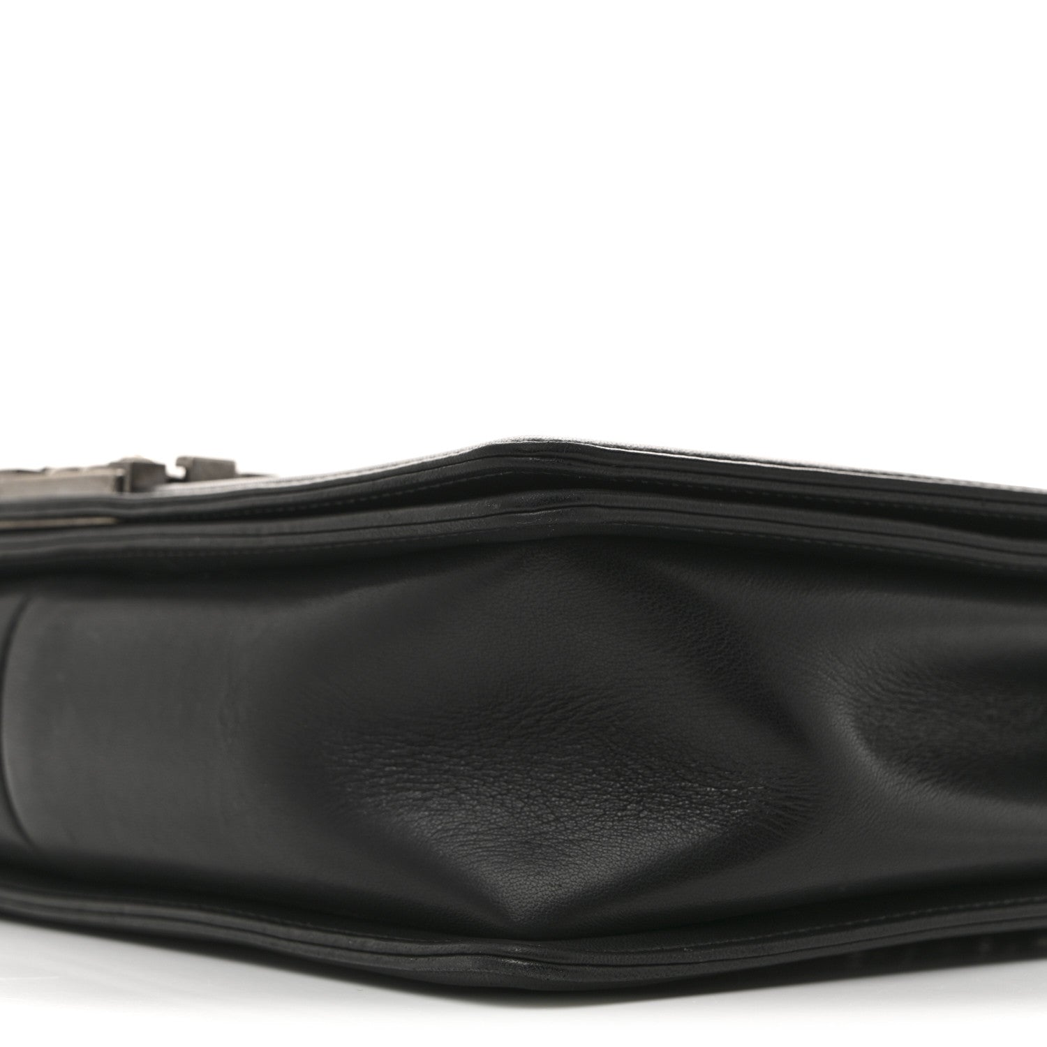 Chanel Lambskin Quilted Large Boy Flap Black 10 of 13