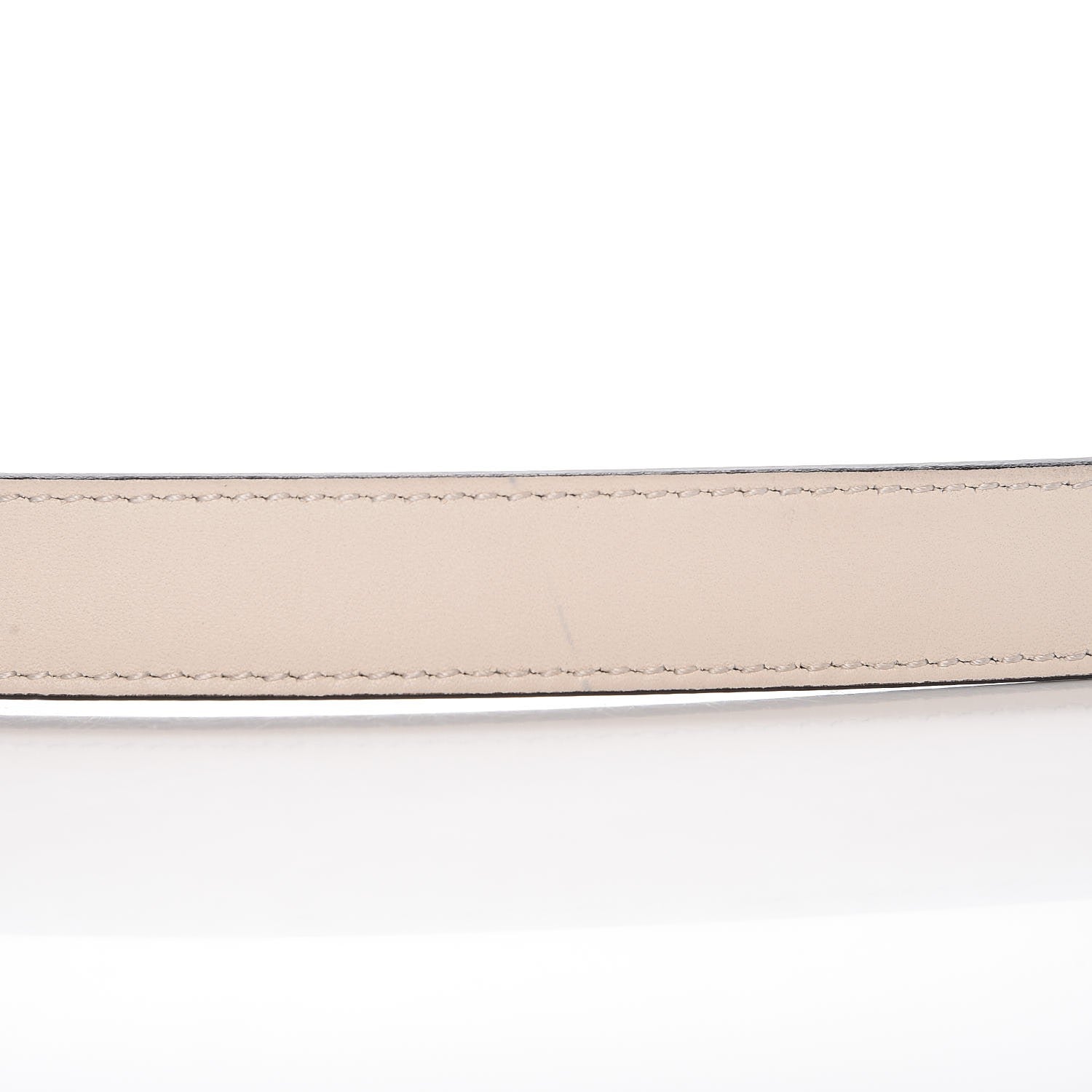 Gucci Calfskin Double G 20mm Belt 65 25 Mystic White 7 of 7