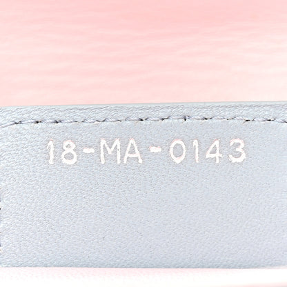 Christian Dior Lambskin Cannage Large Tri-Color Lady Dior Grey Blue Pink 7 of 20