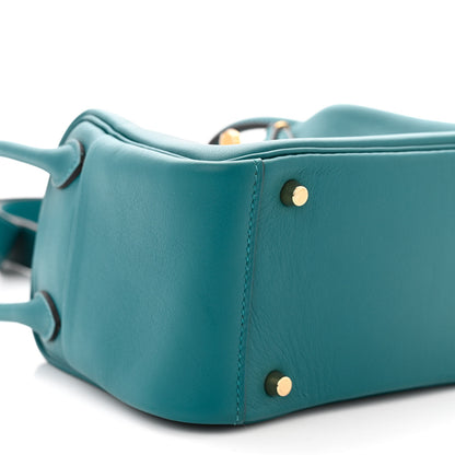 Hermes Swift Mini Lindy 20 Vert Bosphore 8 of 10