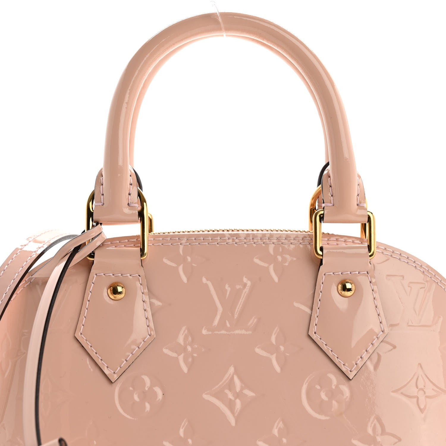 Louis Vuitton Vernis Alma BB Rose Ballerine 7 of 9