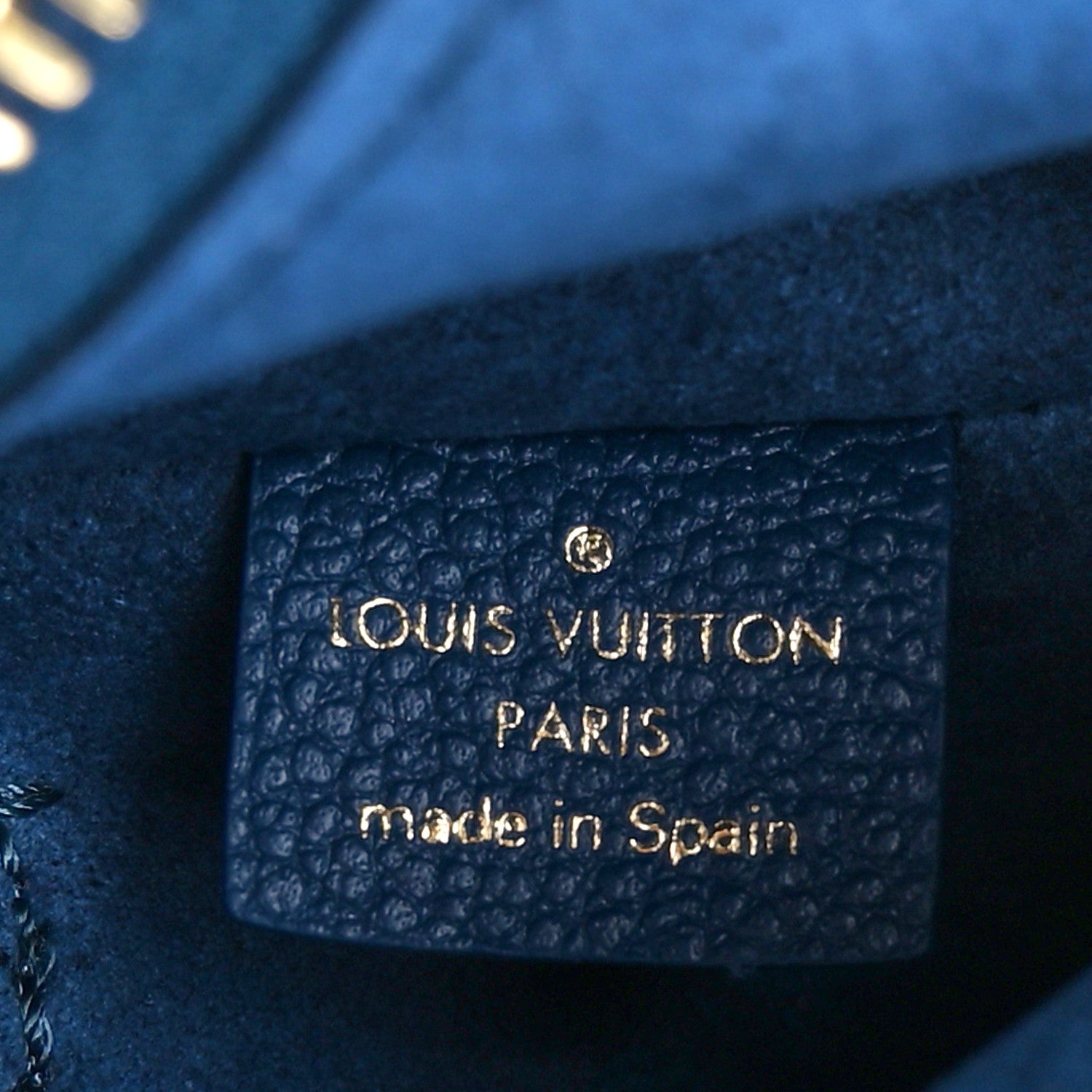 Louis Vuitton Empreinte Monogram Giant Neverfull MM Degrade Bleu 9 of 14