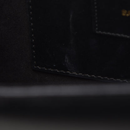 Saint Laurent Smooth Calfskin Medium Classic Monogram Kate Tassel Satchel Black 10 of 10