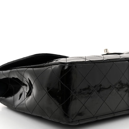 Chanel Patent Quilted Jumbo Single Flap Black 8 of 9