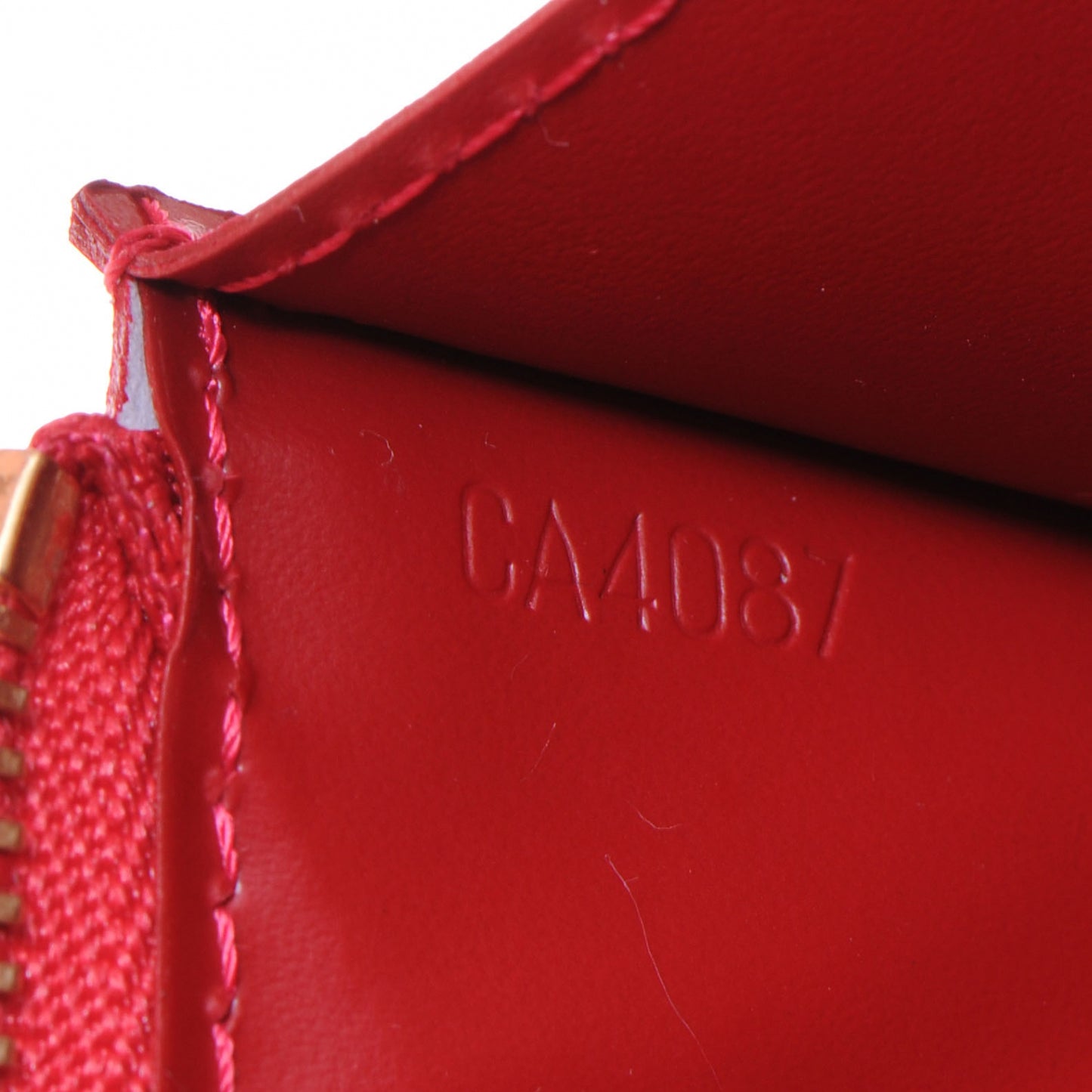 Vernis Key Pouch Pomme D'Amour