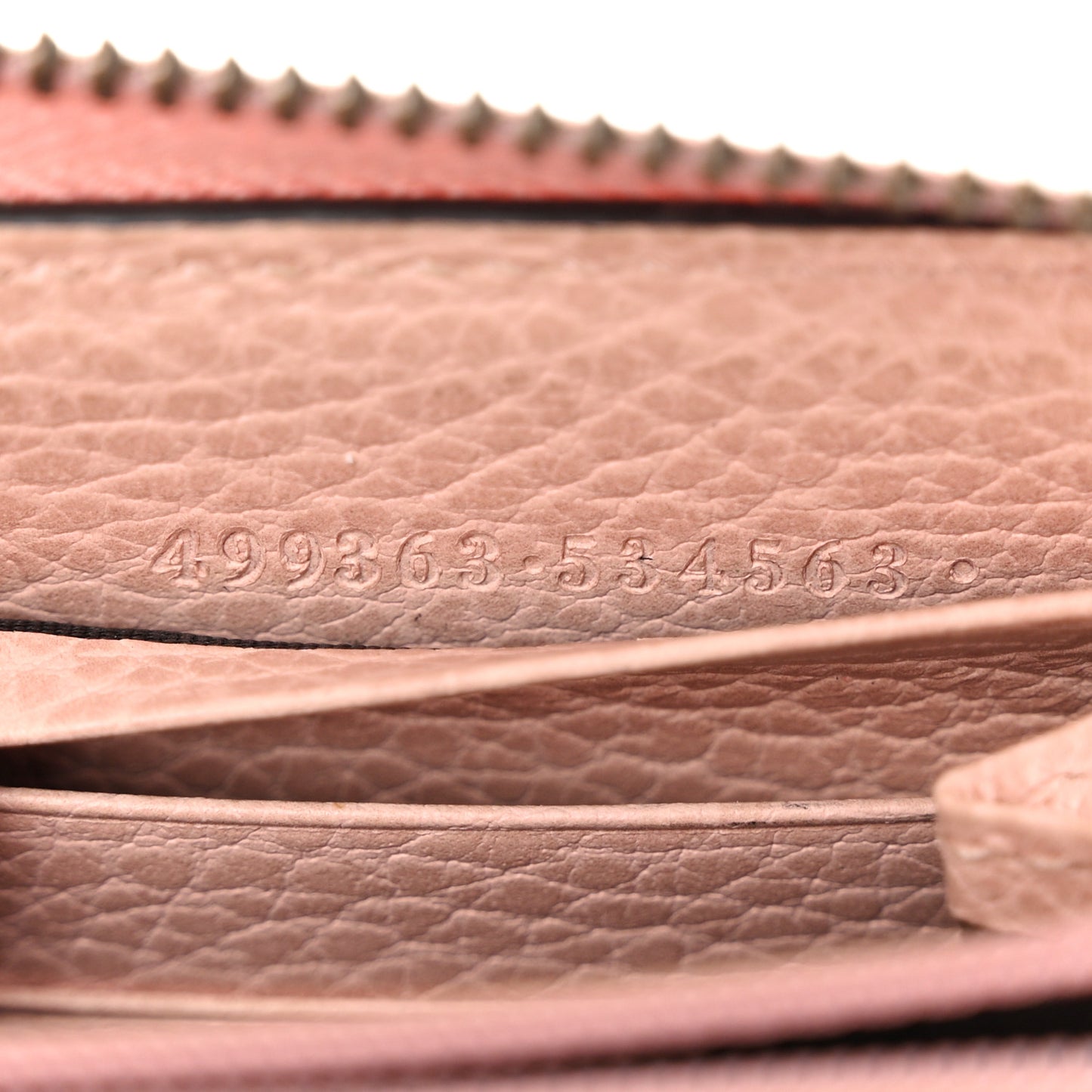 Calfskin Butterfly Farfalla Zip Around Wallet Perfect Pink