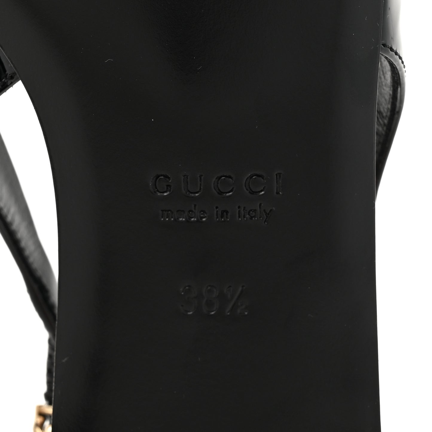 Patent Signoria Ballet Slingback Ballet Flat 38.5 Black