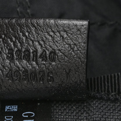 Gucci GG Supreme Monogram Psychedelic Medium Double Buckle Backpack Black Multicolor 7 of 11