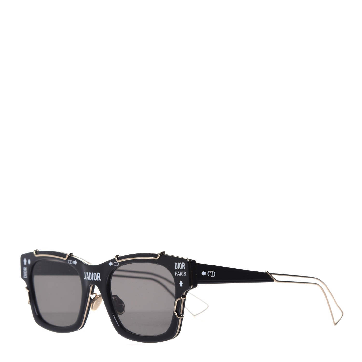 Christian Dior Acetate J'adior Sunglasses Black 1 of 9