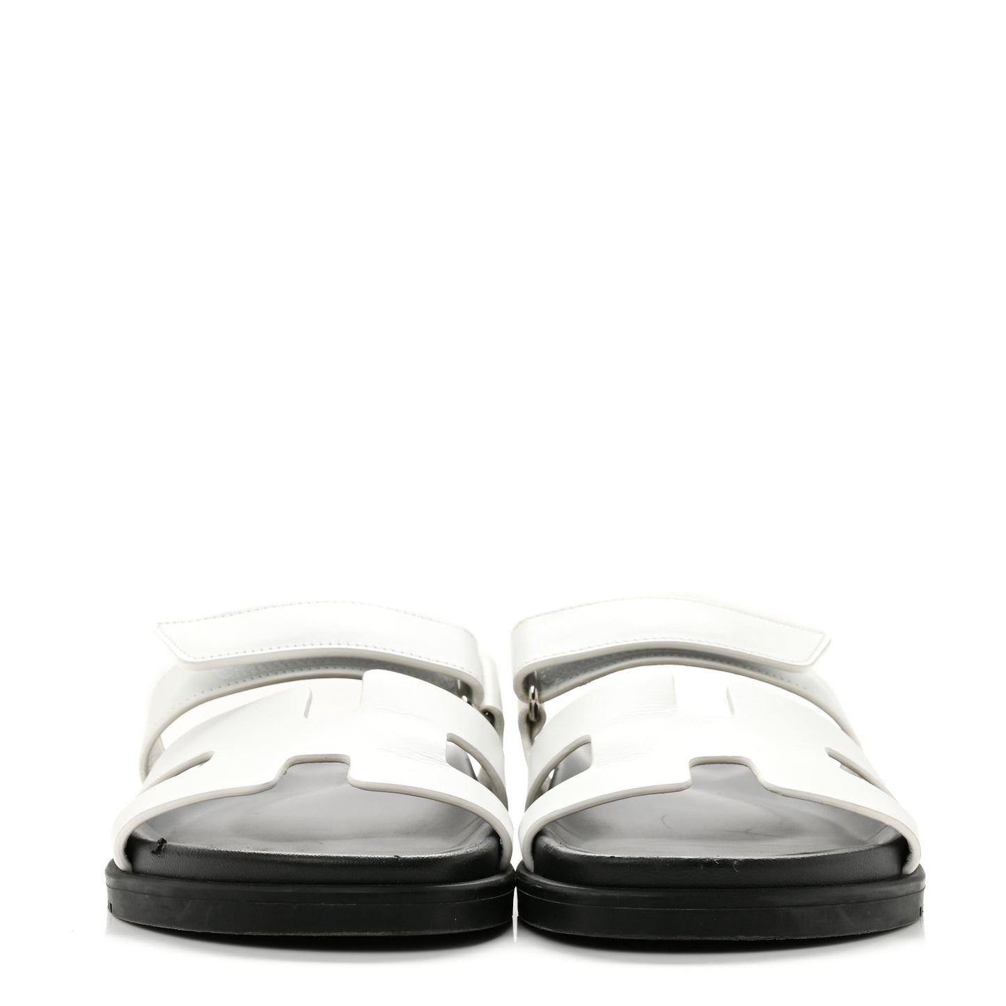 Calfskin Womens Chypre Sandals 38 White