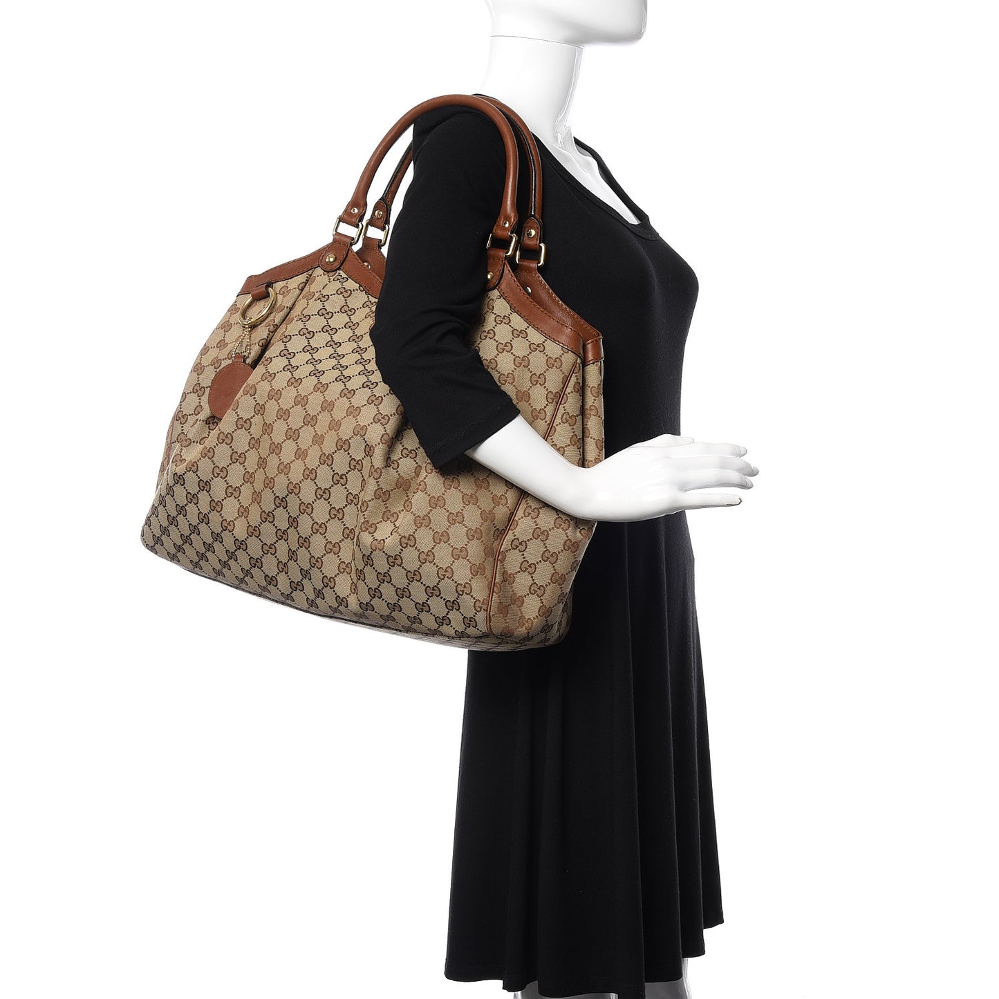 Monogram Large Sukey Tote Brown
