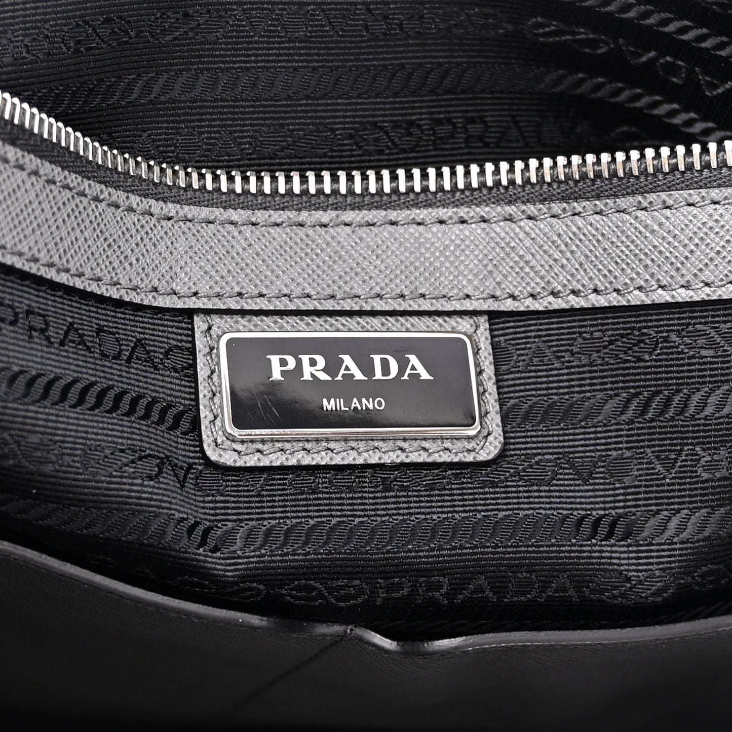 Saffiano Travel Shopping Tote Mercurio