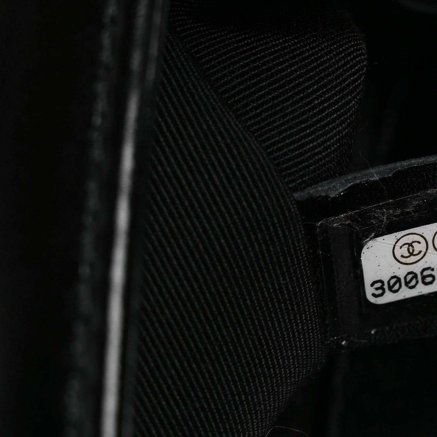 Chanel Glazed Calfskin Quilted Medium Chain Around Boy Flap Black 7 of 10