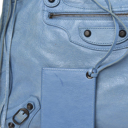 Balenciaga Agneau Classic Hardware Velo Bleu Indigo 17 of 19