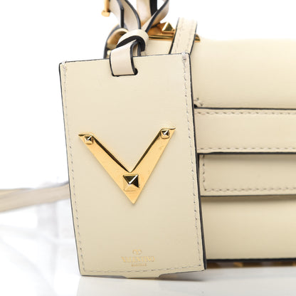 Valentino Garavani Vitello Mini My Rockstud Frame Bag Light Ivory 9 of 10