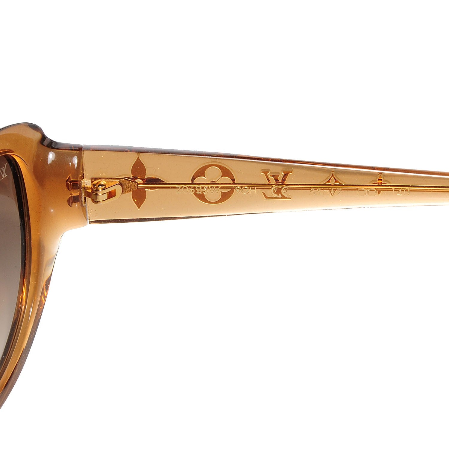 Louis Vuitton Obsession Cat Eye Sunglasses Z0625W Glitter Honey 4 of 5