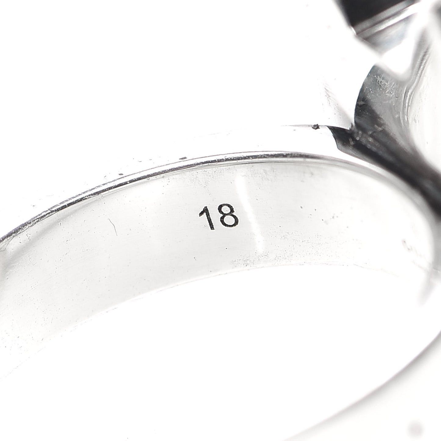 Sterling Silver Enamel Bosco Ring 58 8.25