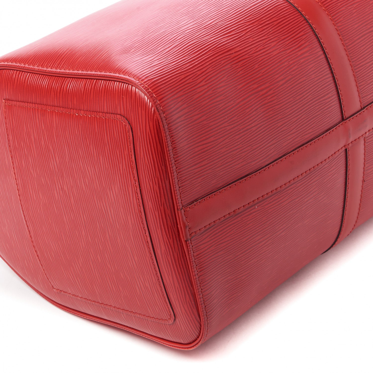 Louis Vuitton Epi Keepall 45 Castillan Red 6 of 9