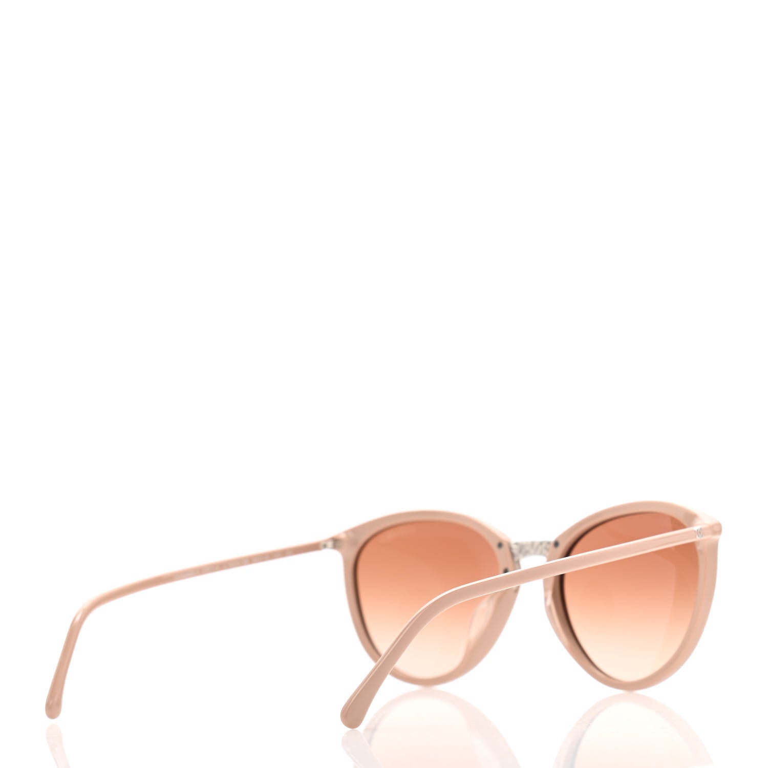 Chanel Acetate Butterfly Winter Sunglasses 5382 Nude 4 of 8