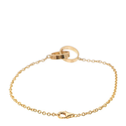 Cartier 18K Yellow Gold Interlocking LOVE Bracelet 3 of 6