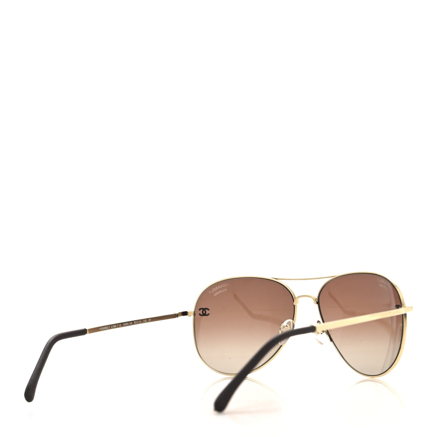 Aviator CC Sunglasses 4189-T-Q Gold