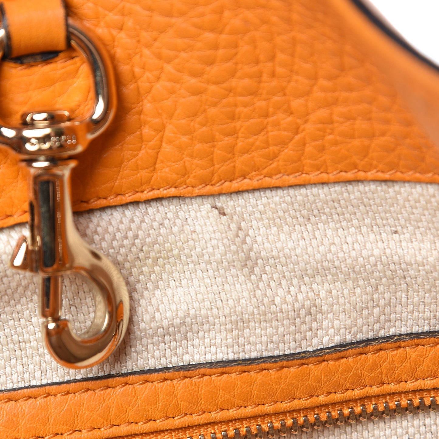 Pebbled Calfskin Medium Soho Chain Shoulder Bag Curcuma