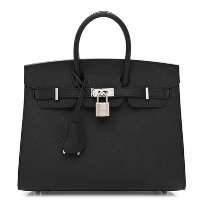 Hermes Epsom Birkin Sellier 25 Black 1 of 11
