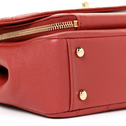 Chanel Caviar Quilted Medium Business Affinity Flap Red 9 of 12