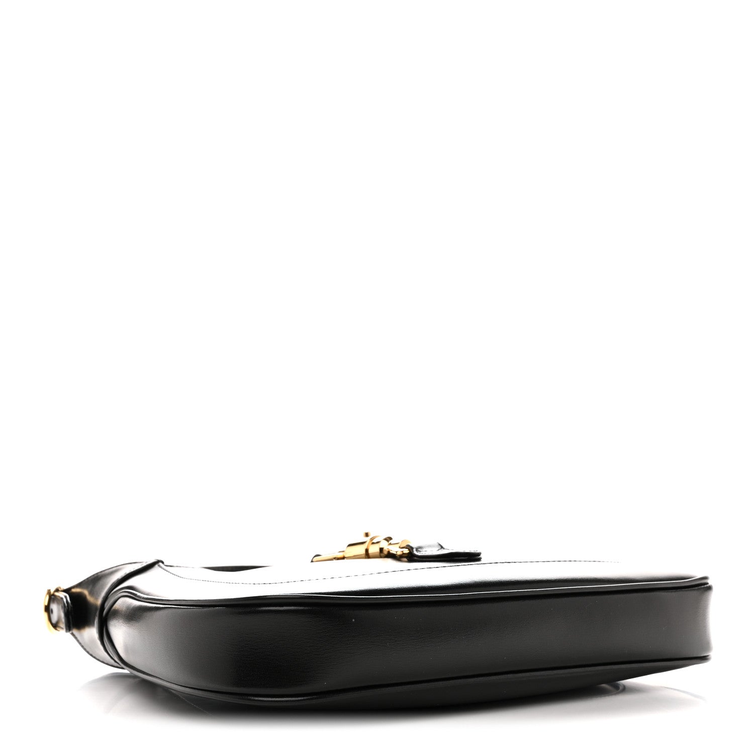 Gucci Boarded Dyana Lux Calfskin Small Jackie 1961 Hobo Black 4 of 10