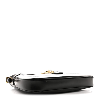 Gucci Boarded Dyana Lux Calfskin Small Jackie 1961 Hobo Black 4 of 10