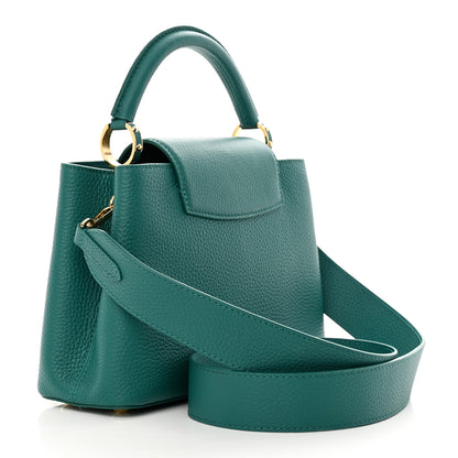 Louis Vuitton Taurillon Capucines BB Green 3 of 13