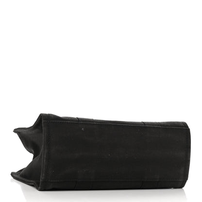 Marc Jacobs Cotton Canvas Medium The Traveler Tote Bag Black 4 of 10