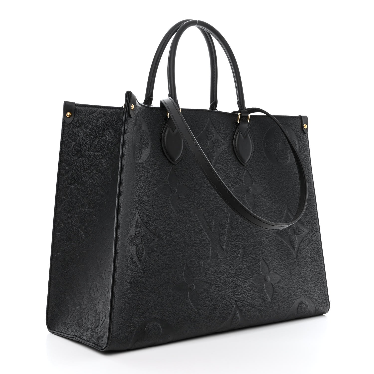 Louis Vuitton Empreinte Monogram Giant Onthego GM Black 3 of 10