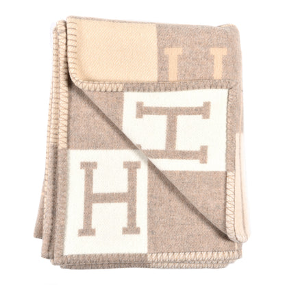 Hermes Wool Cashmere Avalon III Blanket Coco Camomille 2 of 3
