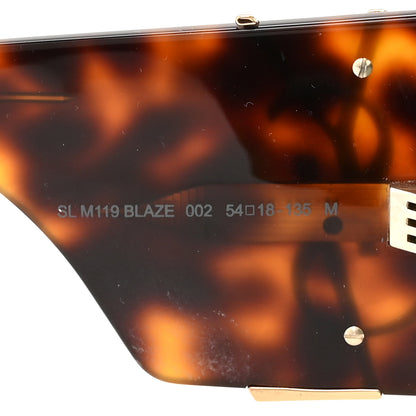 Saint Laurent Acetate Blaze Sunglasses SL M119 Tortoise 5 of 7