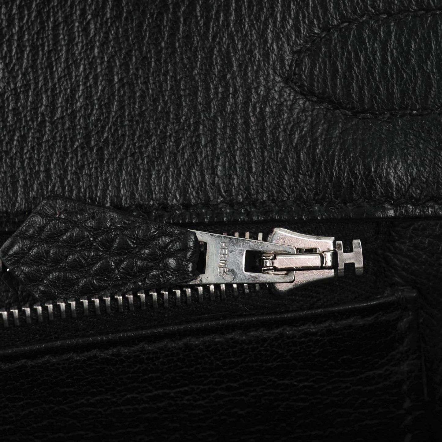 Taurillon Clemence Birkin 30 Black
