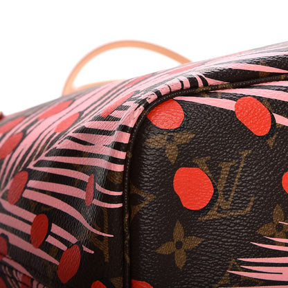 Louis Vuitton Monogram Jungle Dots Neo Neverfull MM Sugar Pink Poppy 8 of 9