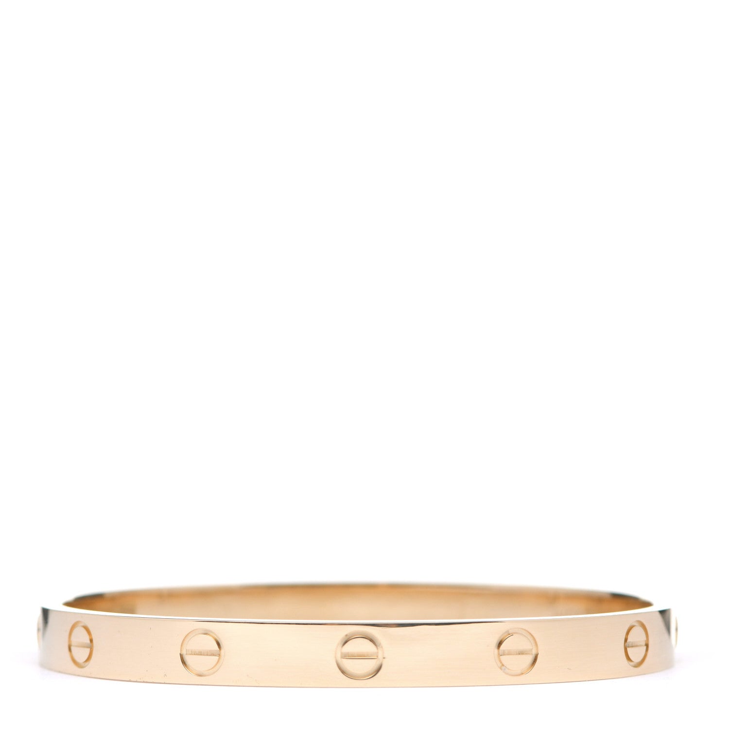 Cartier 18K Yellow Gold LOVE Bracelet 17 1 of 4