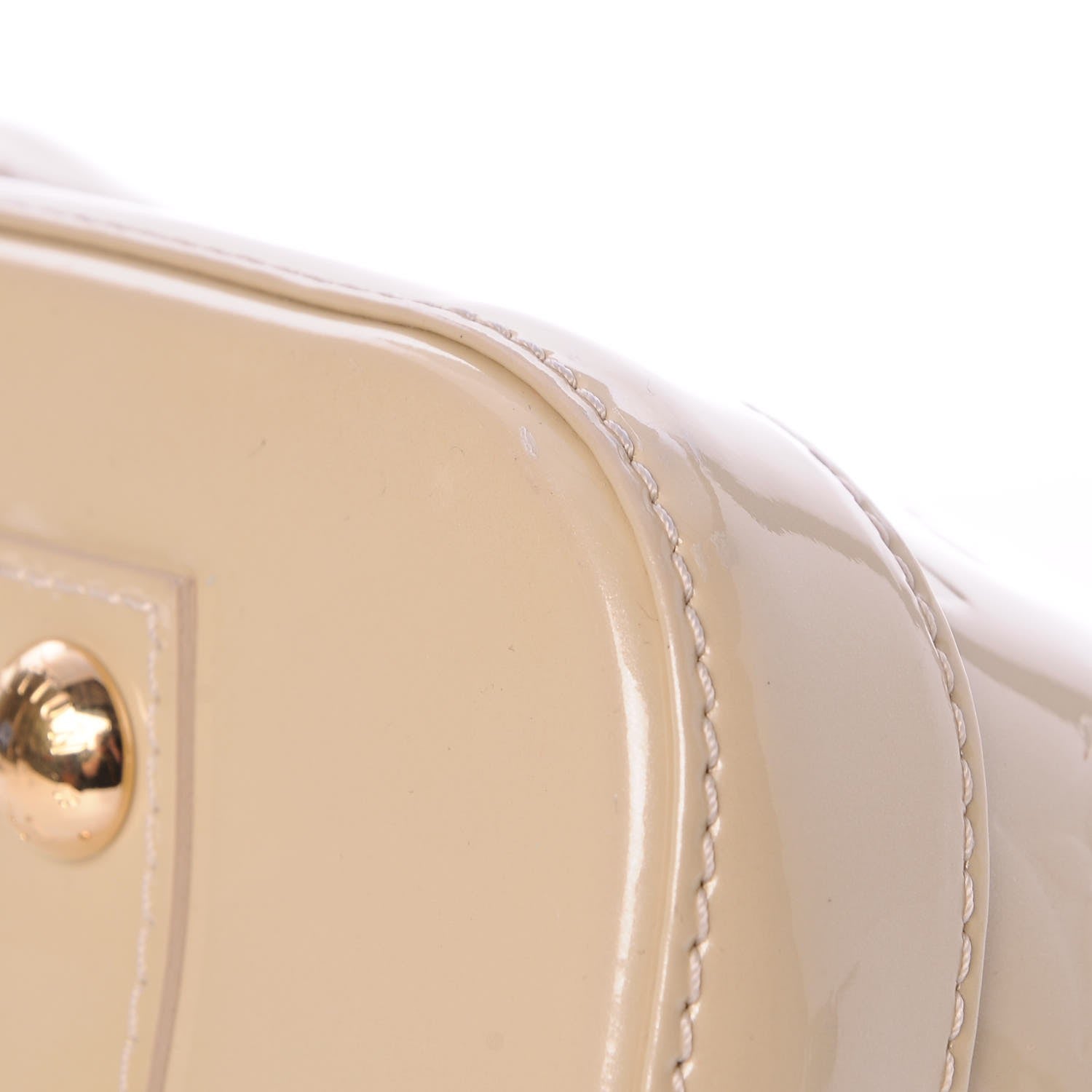 Louis Vuitton Vernis Alma PM Blanc Corail 11 of 12