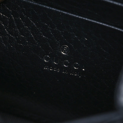 Gucci Calfskin Mini Dionysus Chain Wallet Black 7 of 12