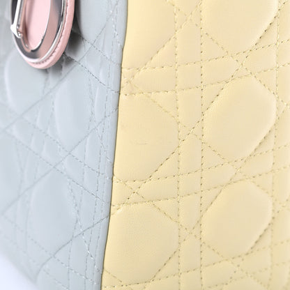 Christian Dior Lambskin Cannage Medium Tri-Color Lady Dior Multicolor 15 of 15