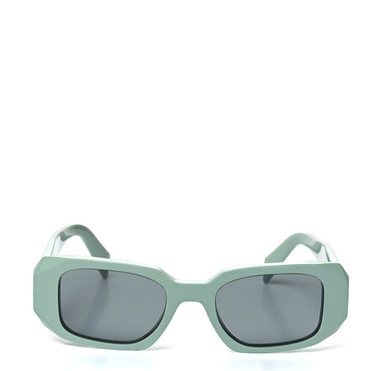 Prada Acetate Symbole Sunglasses SPR 17W Grey Blue 2 of 7