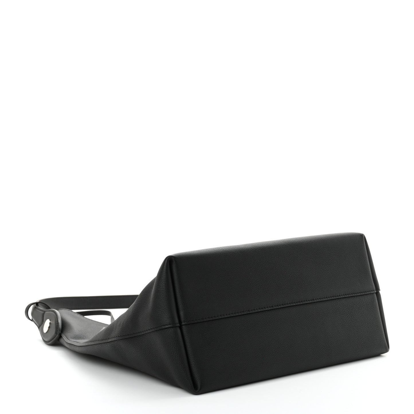 Calfskin Lockme Hobo Black
