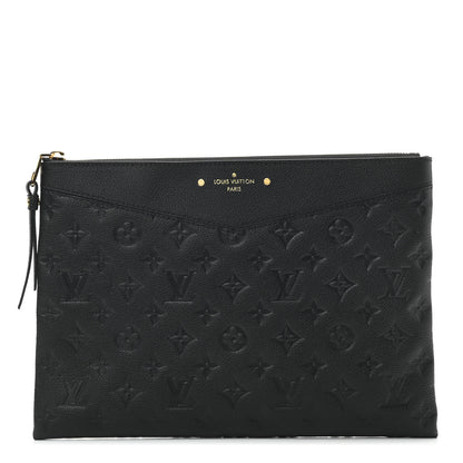 Louis Vuitton Empreinte Daily Pouch Black 1 of 6