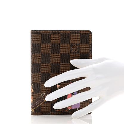 Louis Vuitton Damier Ebene Illustre Small Ring Agenda 2 of 10