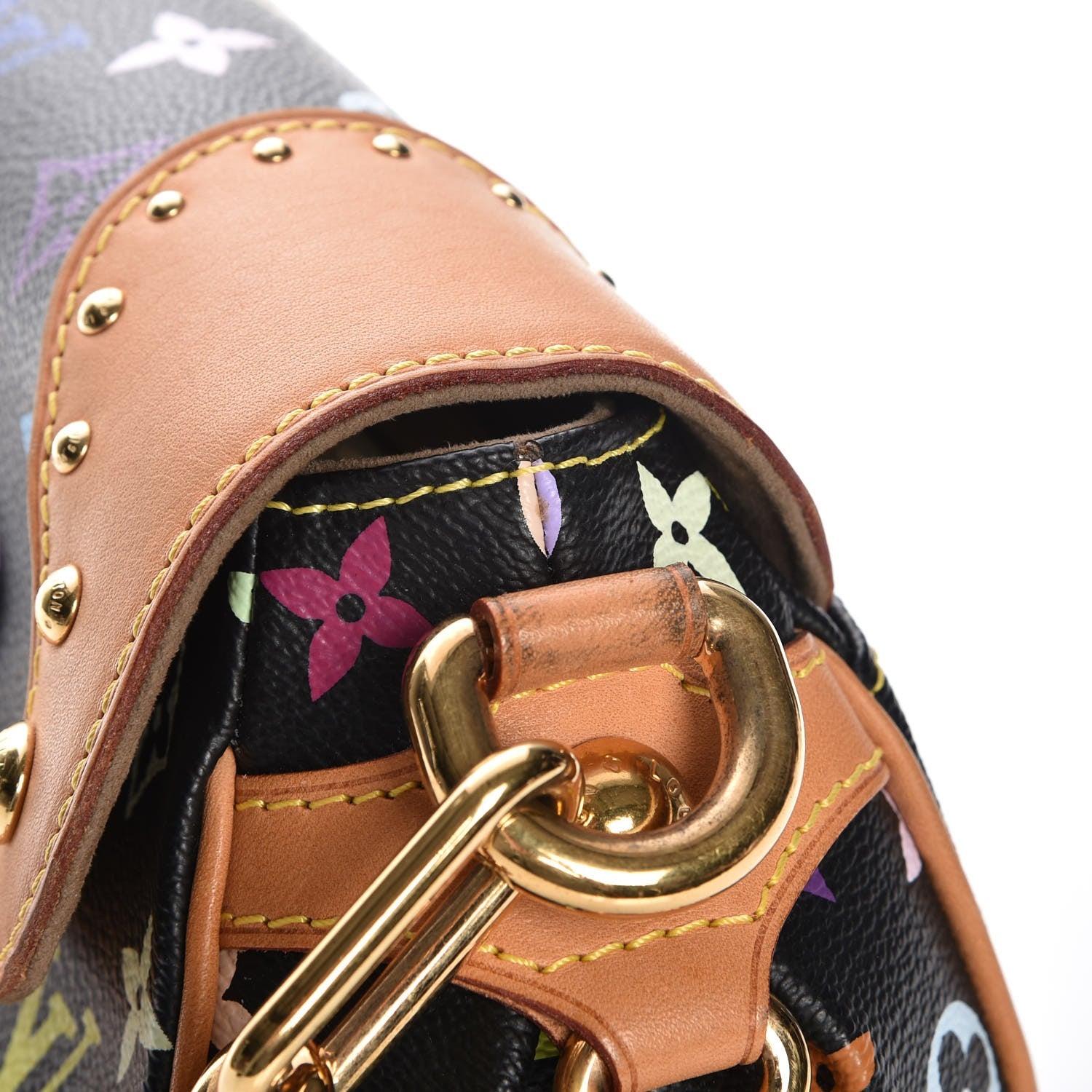 Louis Vuitton Monogram Multicolor Marilyn Black 8 of 11