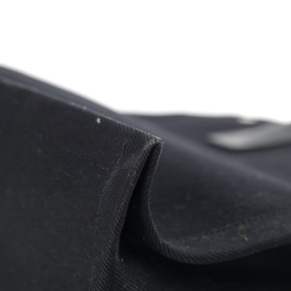 Saint Laurent Linen Calfskin Rive Gauche North South Tote Black 8 of 12