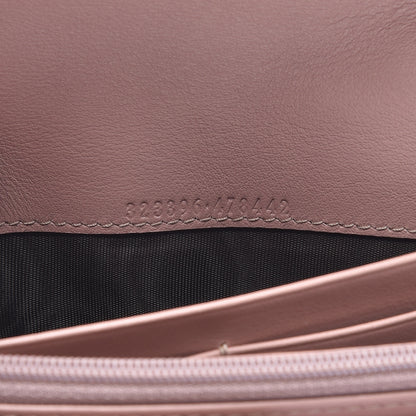 Gucci Guccissima Signature Microguccissima Bree Continental Wallet Dark Cipria 7 of 13