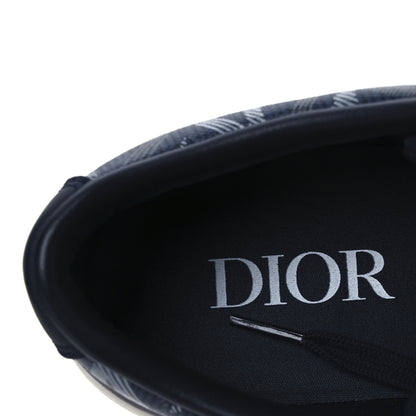Christian Dior Canvas CD Diamond Mens B101 Low Top Sneakers 42 Navy 9 of 11